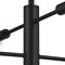 Designers Fountain Arlo 14.25 in. 4-Light Matte Black Minimalist Semi Flush Mount with Bare Bulbs for Dining Rooms D320C-SF-MB - alternate 4